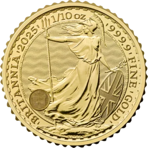 Britannia 1/10 oz 2026 guldmønt