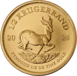 Krugerrand 1/2 oz 2026 guldmynt