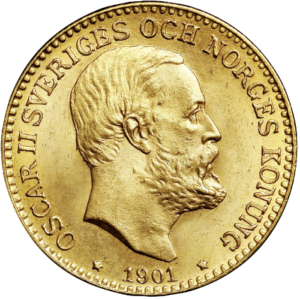 10 Svenske Kronor - Oscar II