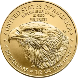 Eagle 1/2 oz guldmønt tidligere årgange