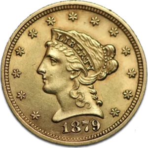 2,5 Dollar Coronet Head guldmynt