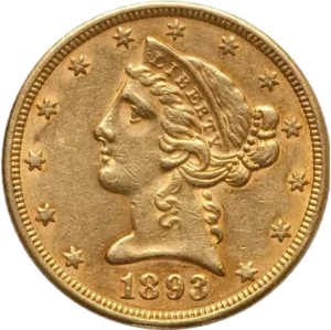 5 Dollar Coronet Head guldmynt